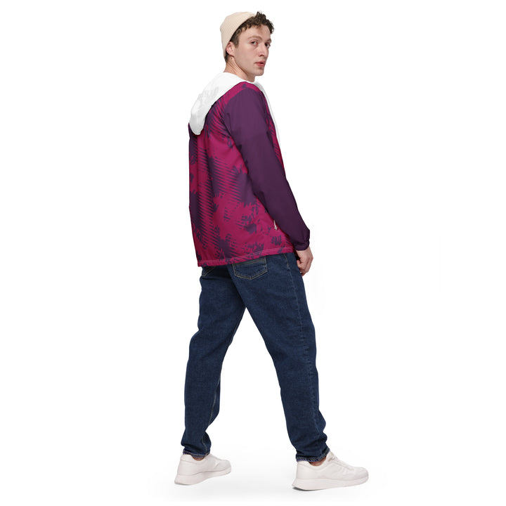 Men’s Windbreaker - Purple-Pink Clouds