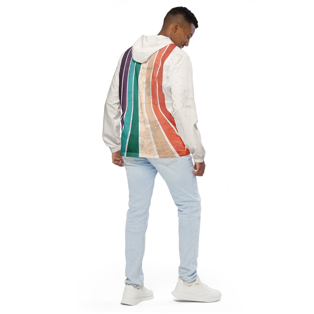 Men’s Windbreaker - Rainbow Victory