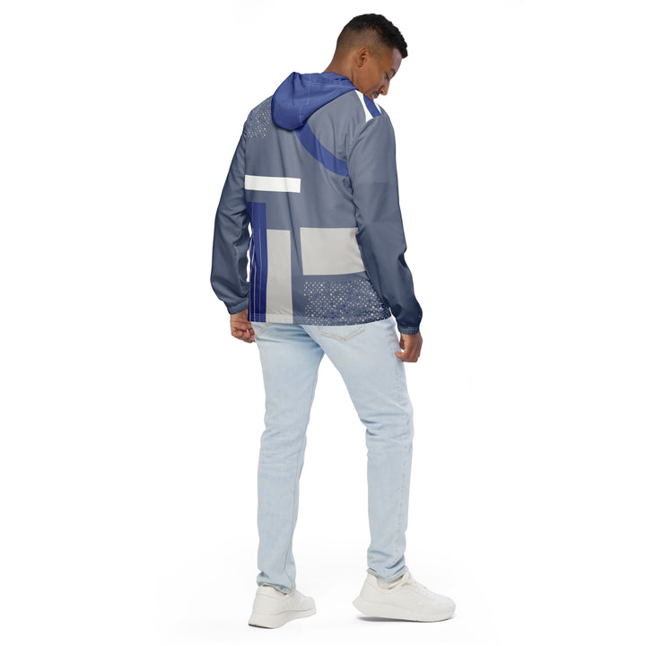 Men’s Windbreaker - Grey-Blue General