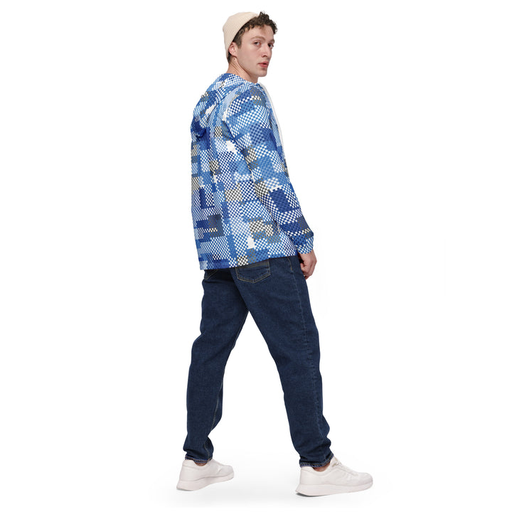 Men’s Windbreaker - Blue-White Chance