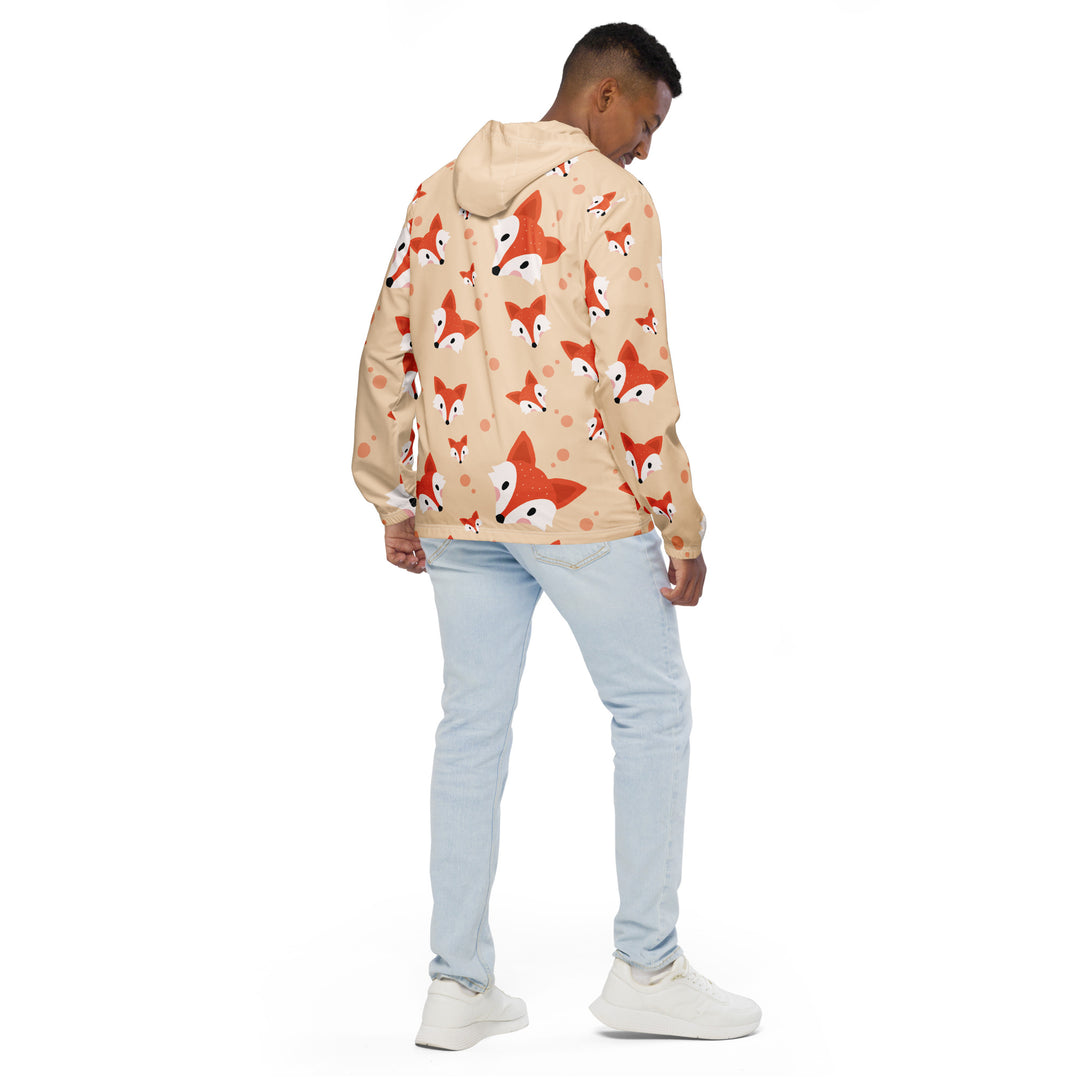 Men’s Windbreaker - Beige Fox