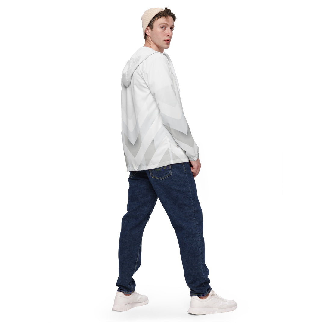 Men’s Windbreaker - White Trend