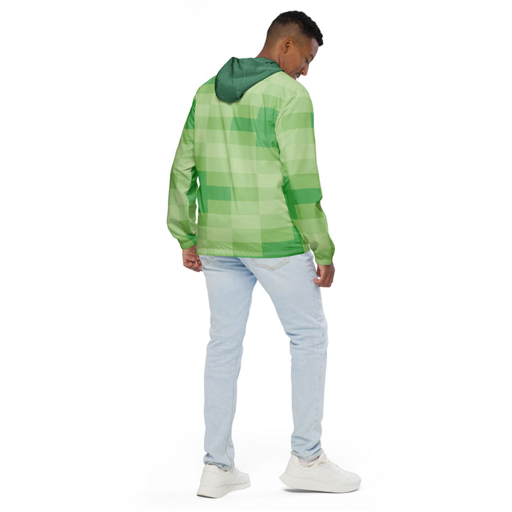 Men’s Windbreaker - Green Highlight