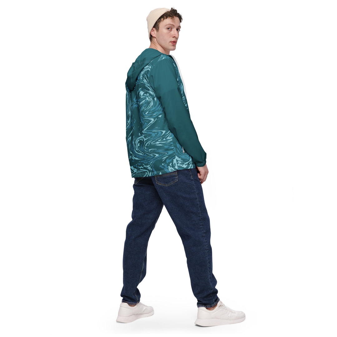 Men’s Windbreaker - Green Mirage