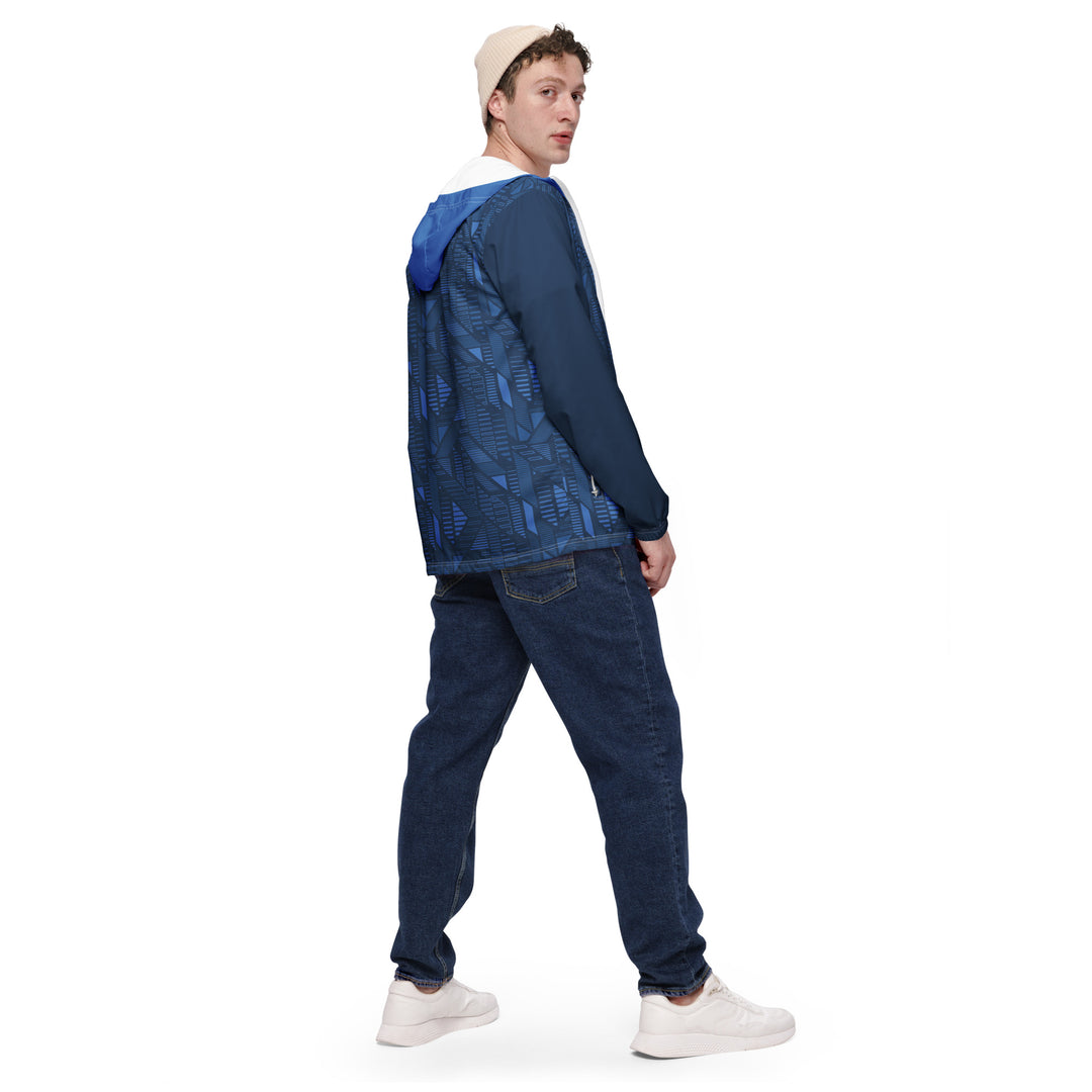 Men’s Windbreaker - Blue Farn