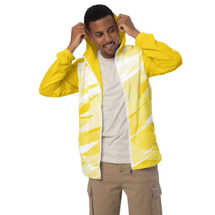 Men’s Windbreaker - Yellow-White Track