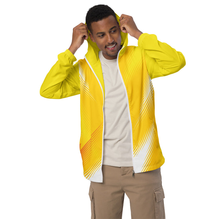 Men’s Windbreaker - Yellow-White Day