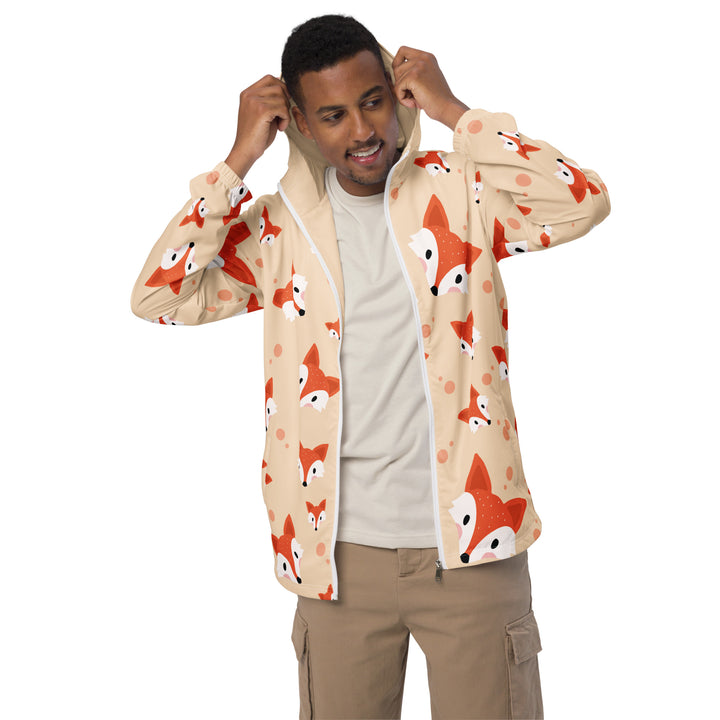 Men’s Windbreaker - Beige Fox