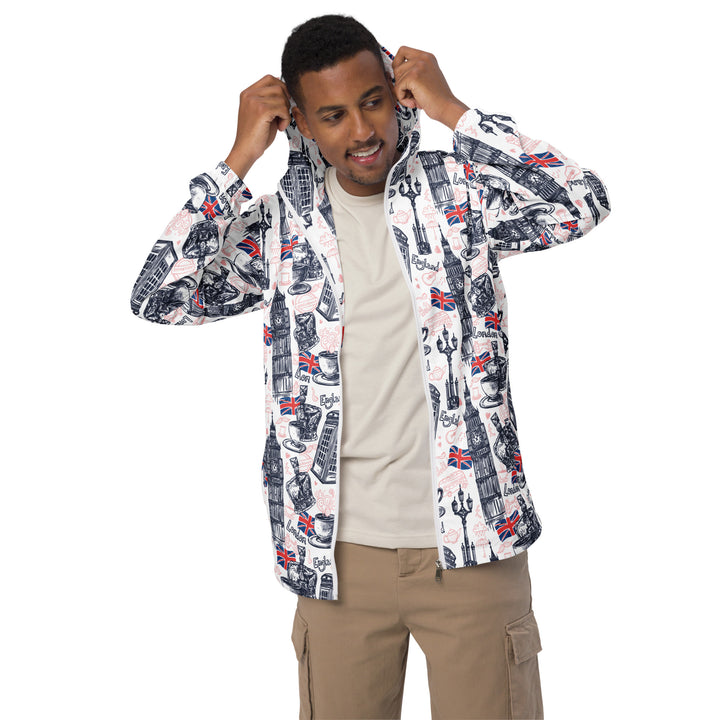 Men’s Windbreaker - White London