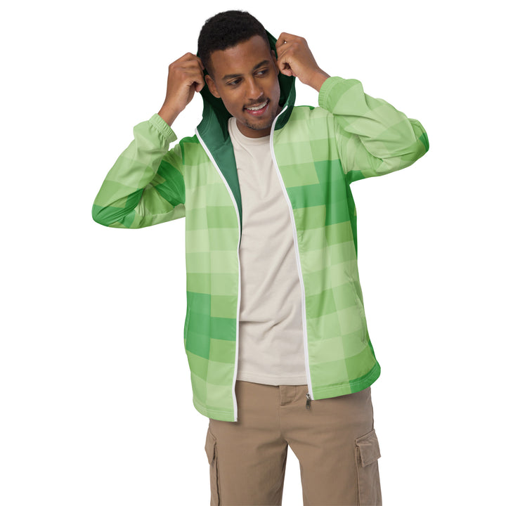 Men’s Windbreaker - Green Highlight