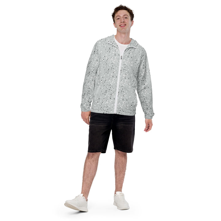 Men’s Windbreaker - Grey Grains