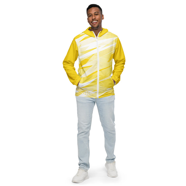 Men’s Windbreaker - Yellow-White Track