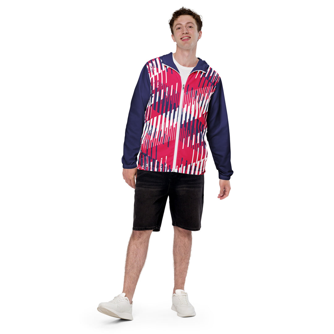 Men’s Windbreaker - Pink-Purple Track