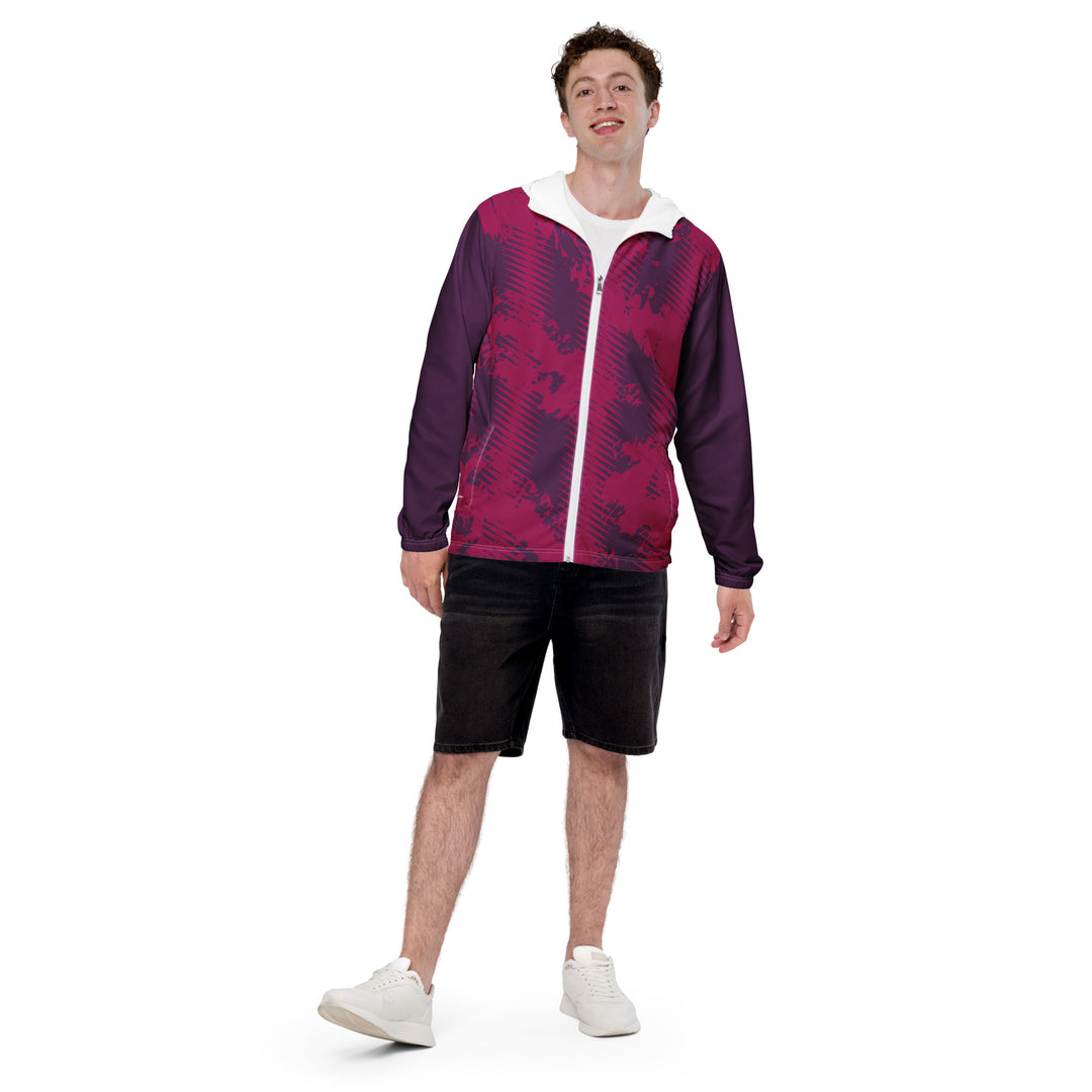 Men’s Windbreaker - Purple-Pink Clouds