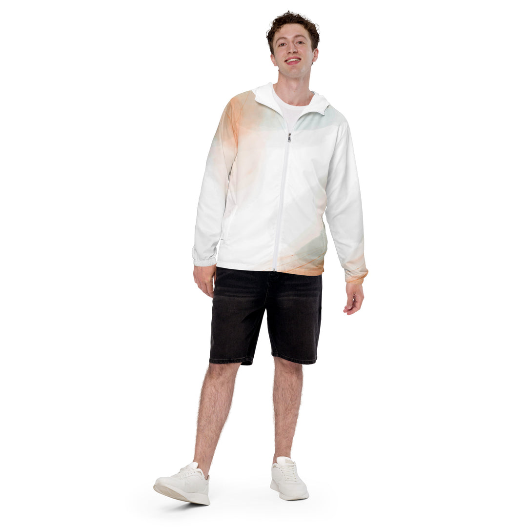 Men’s Windbreaker - White Rest