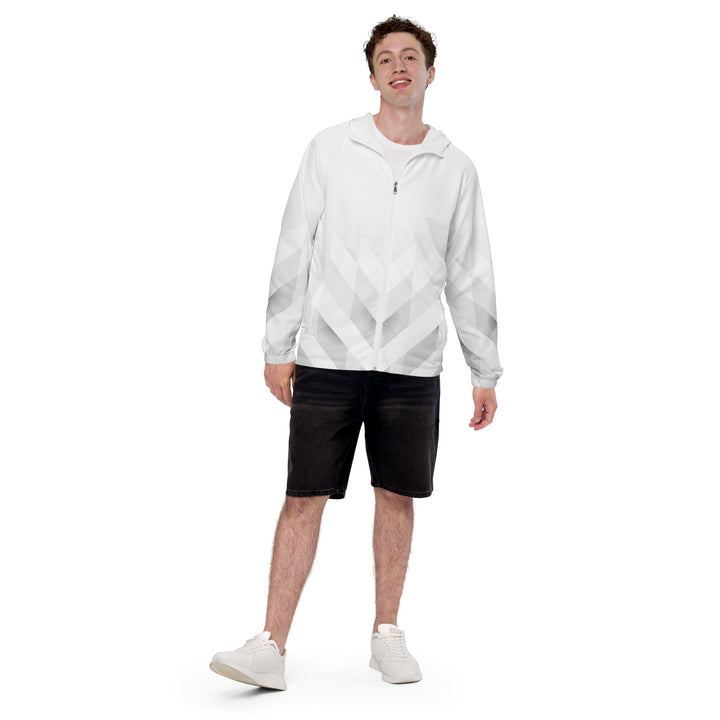 Men’s Windbreaker - White Trend