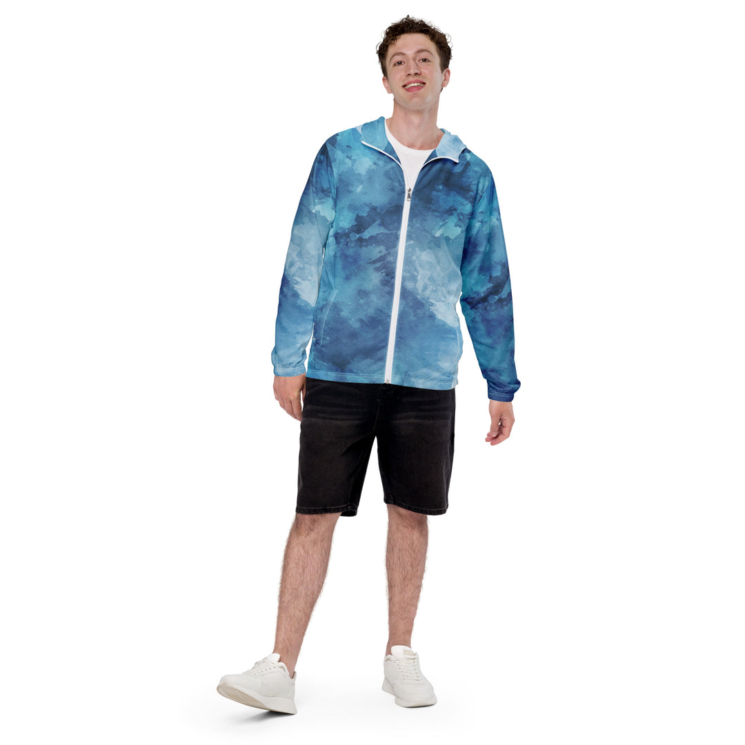 Men’s Windbreaker - Blue Smoke