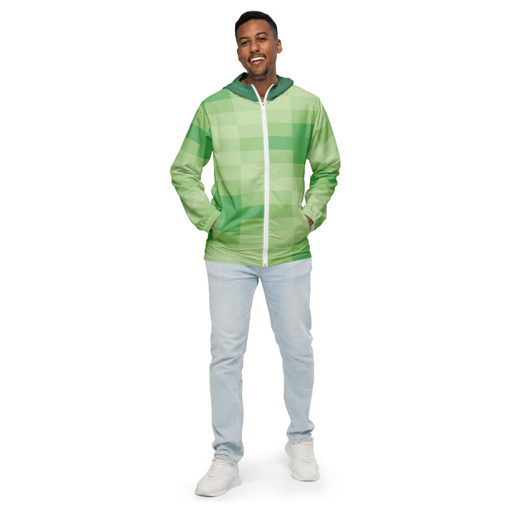 Men’s Windbreaker - Green Highlight