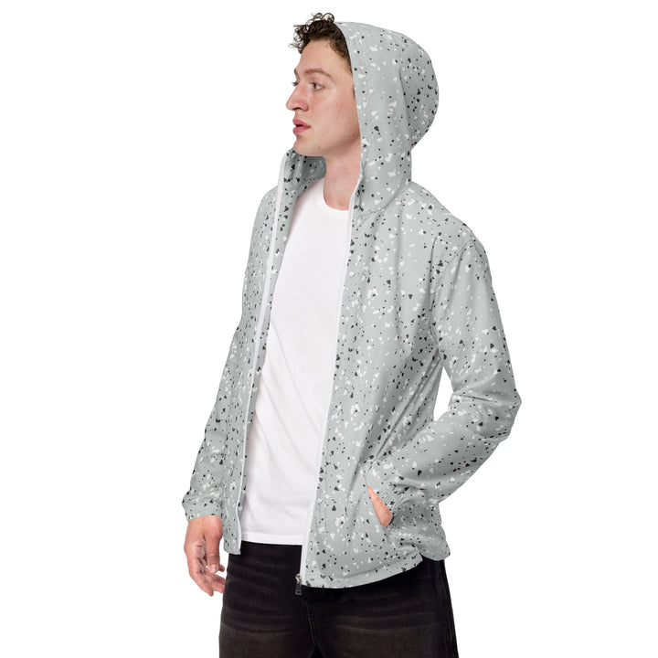 Men’s Windbreaker - Grey Grains