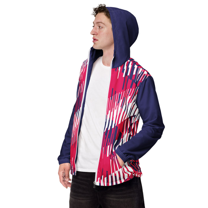 Men’s Windbreaker - Pink-Purple Track