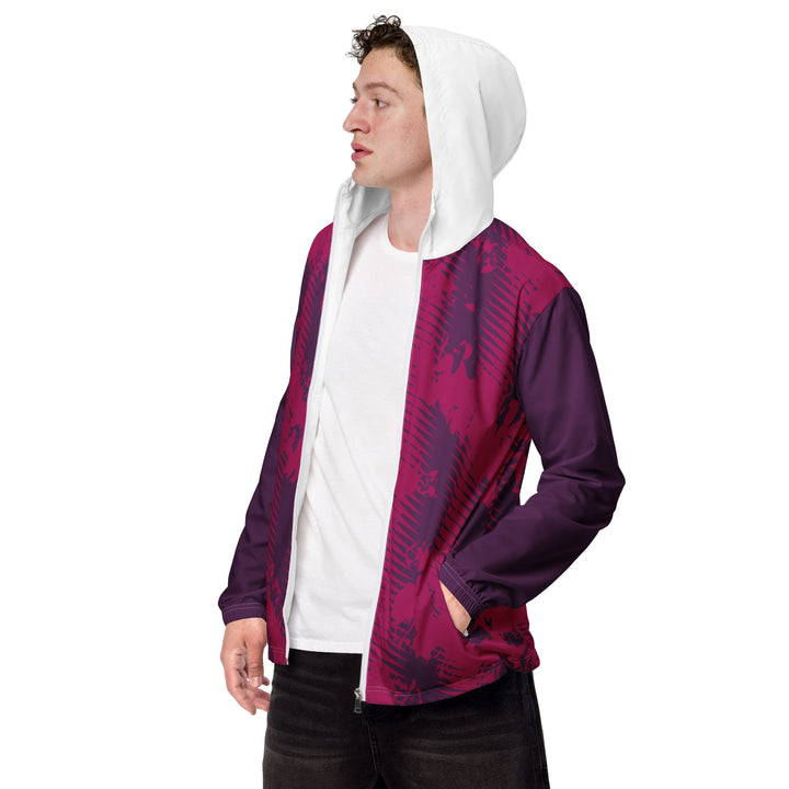 Men’s Windbreaker - Purple-Pink Clouds