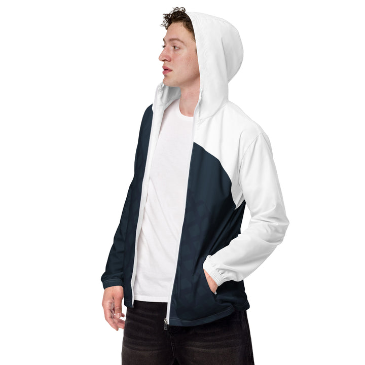 Men’s Windbreaker - Blue-White Play