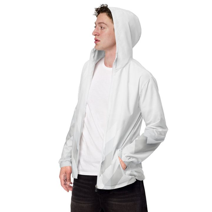 Men’s Windbreaker - White Trend