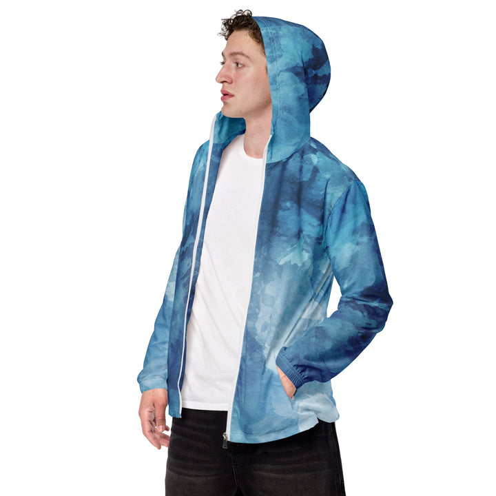 Men’s Windbreaker - Blue Smoke