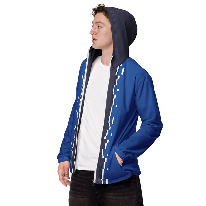 Men’s Windbreaker - Blue Bar