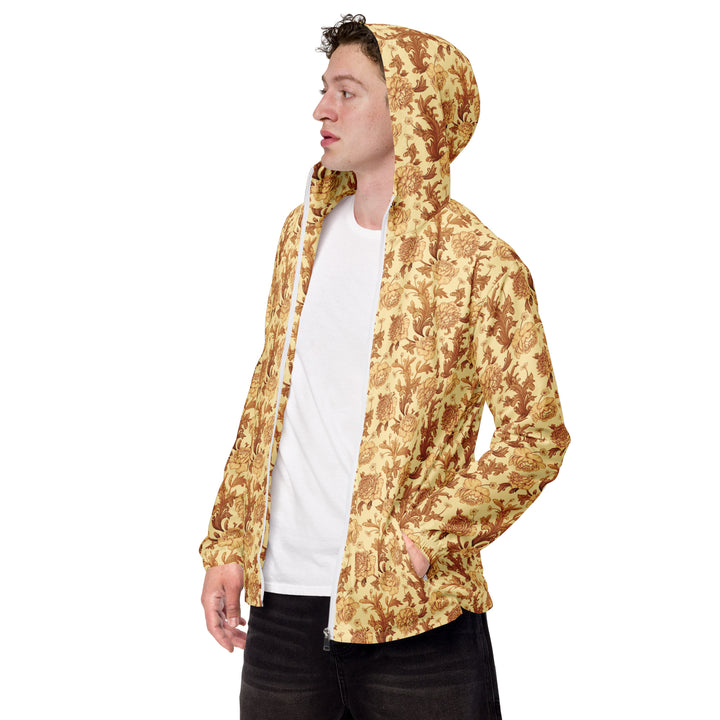 Men’s Windbreaker - Brown Rose