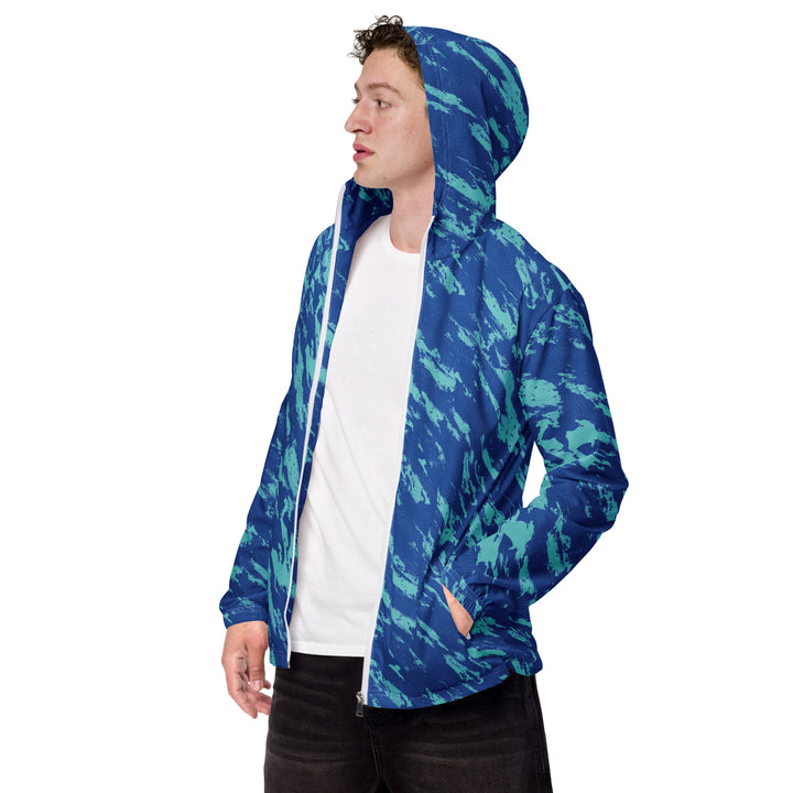 Men’s Windbreaker - Blue Spirit