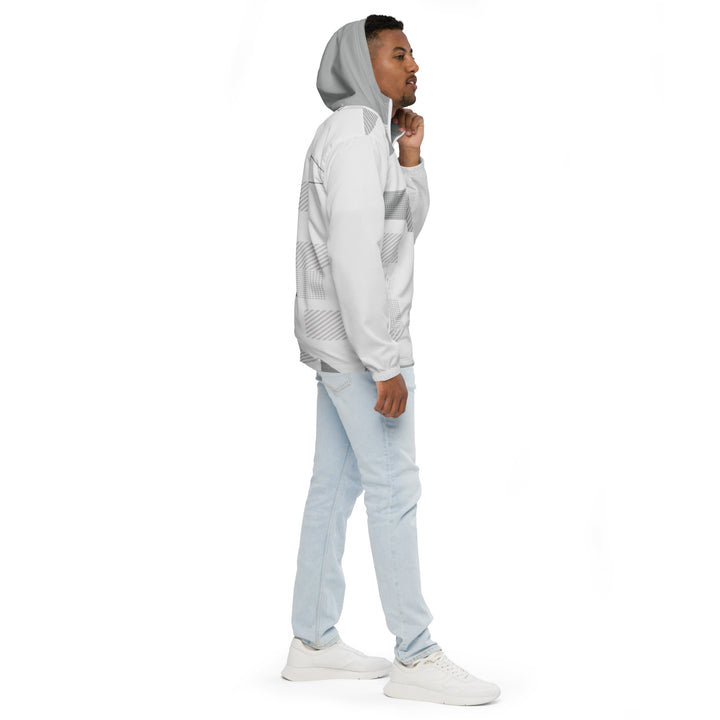 Men’s Windbreaker - Grey-White Form