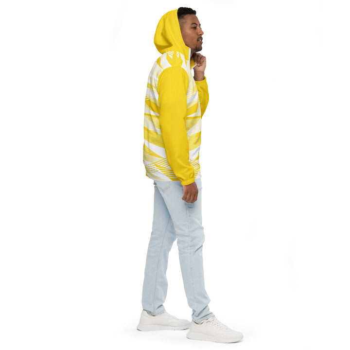 Men’s Windbreaker - Yellow-White Track