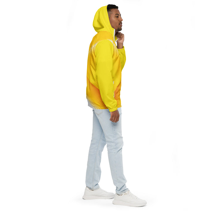 Men’s Windbreaker - Yellow-White Day