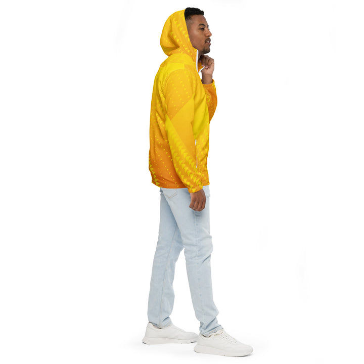 Men’s Windbreaker - Yellow Triangle