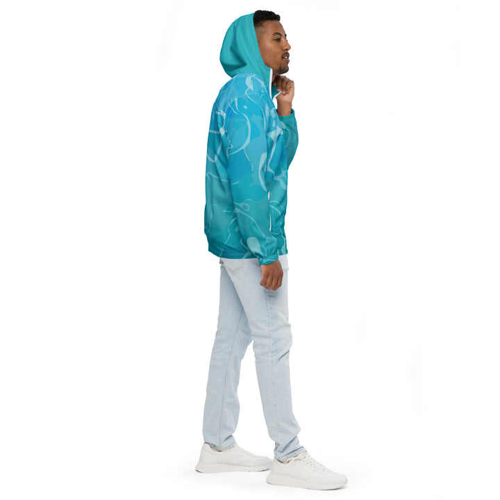 Men’s Windbreaker - Blue Water