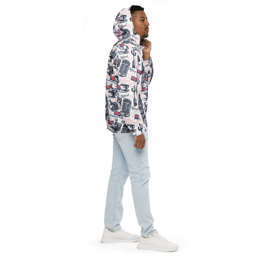 Men’s Windbreaker - White London