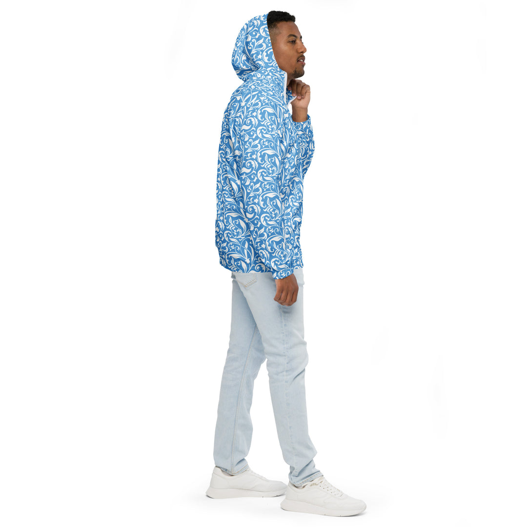 Men’s Windbreaker - Blue Plant