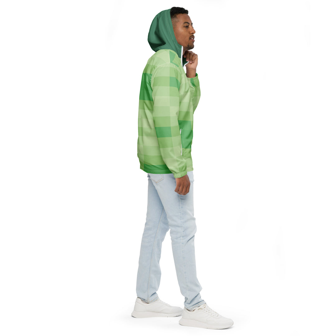 Men’s Windbreaker - Green Highlight