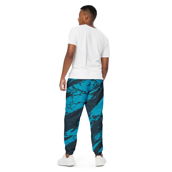 Unisex Track Pants - Blue Splatter