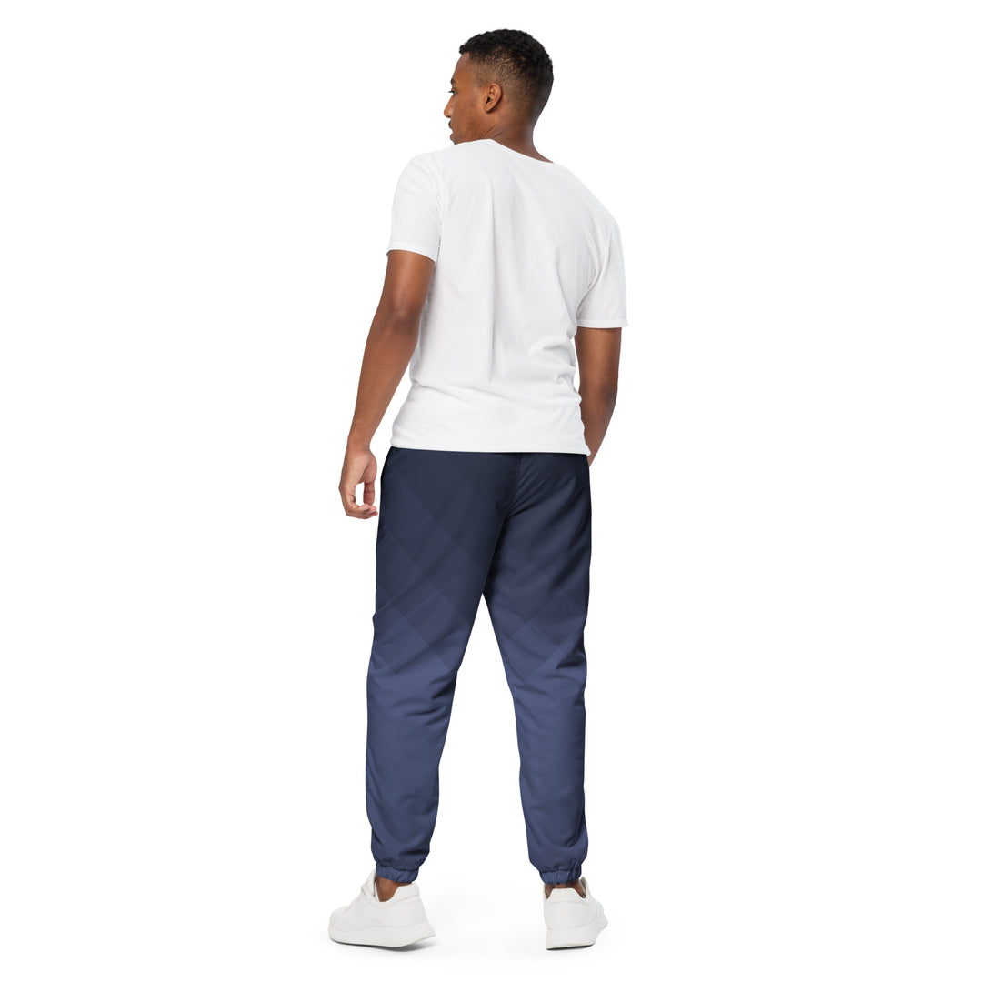 Unisex Track Pants - Grey-Blue Player