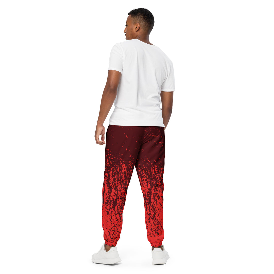 Unisex Track Pants - Red Rustle