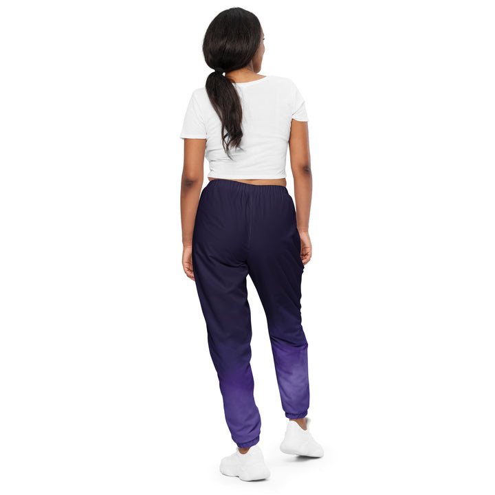 Unisex Track Pants - Purple Smoke