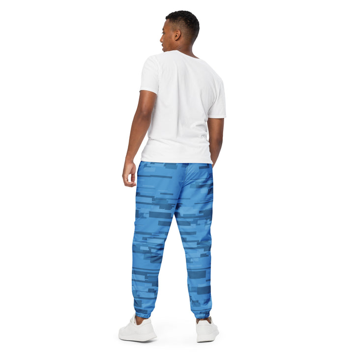 Unisex Track Pants - Blue Digital