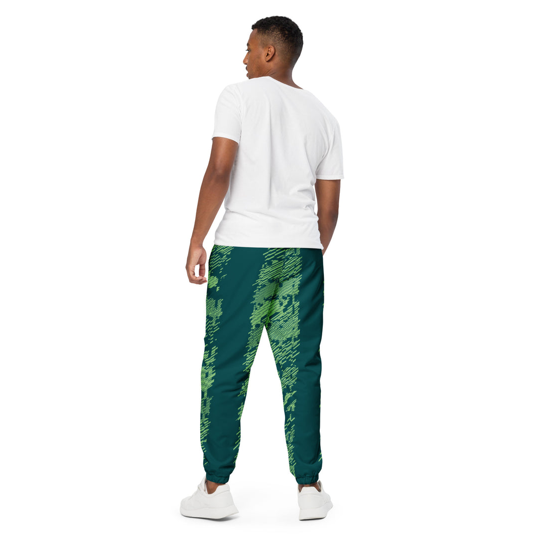 Unisex Track Pants - Green Digital