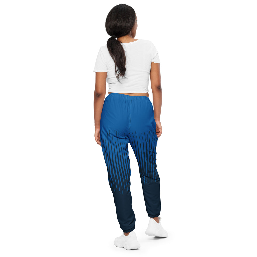 Unisex Track Pants - Blue Barrier