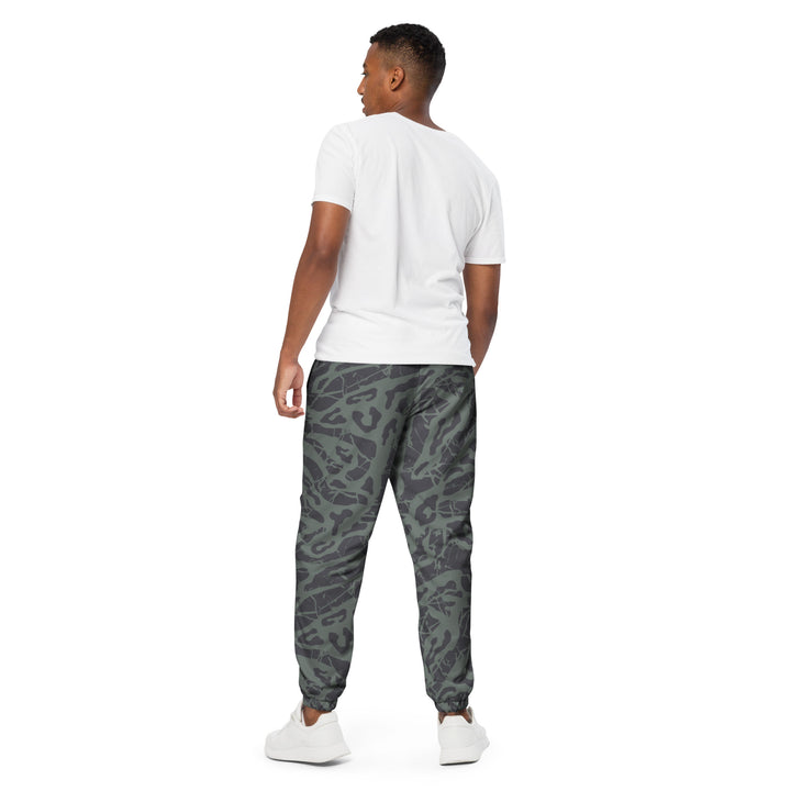 Unisex Track Pants - Grey Animal