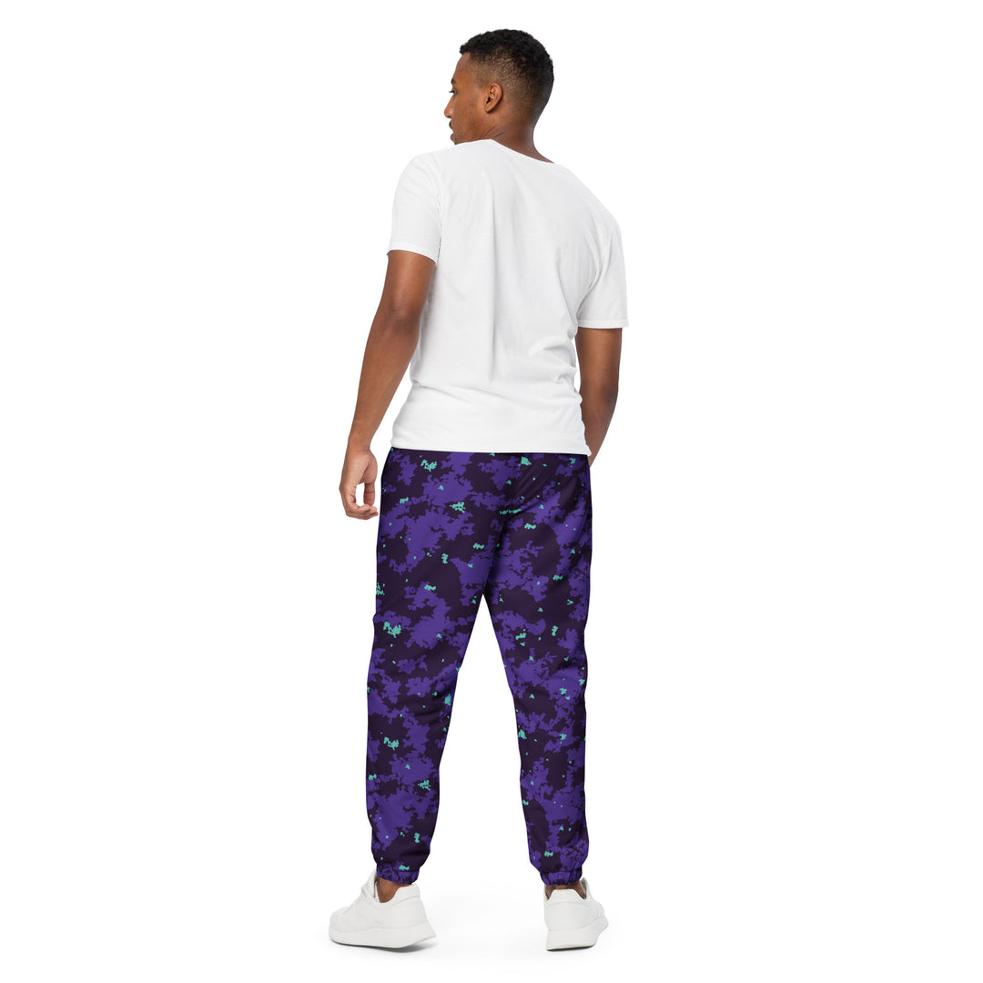 Unisex Track Pants - Purple-Blue Space