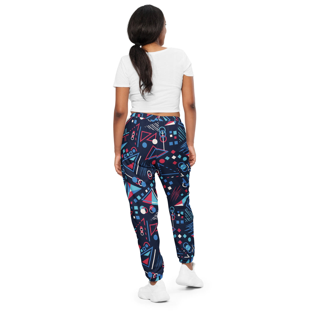 Unisex Track Pants - Blue-Pink Gamer