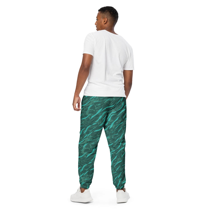 Unisex Track Pants - Green Kelp